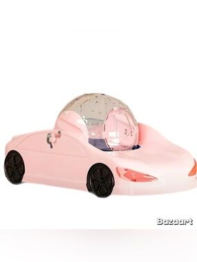 Pink Hamster Exercise Ball Sports Car Plastic Rotating Hamster Running Ball New
